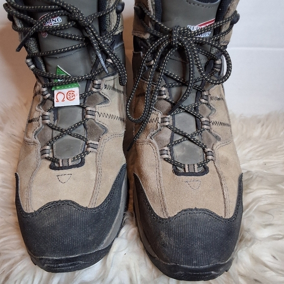 Red Wing Tru Hiker  Waterproof Hiking Boots - Brown and Black 10D - Picture 10 of 12